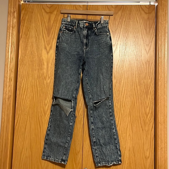 Garage vintage straight jeans size 00 / 23 - Picture 1 of 3